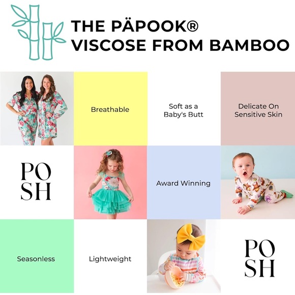 ❌ SOLD on crosspost Posh Peanut Bamboo Safari Friends Luxe Plush Patoo - Picture 4 of 7